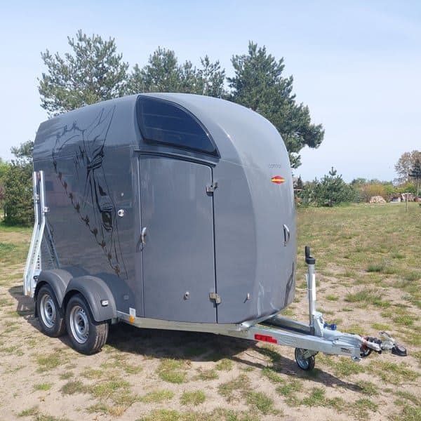Böckmann Böckmann Comfort (22) PKW-Pferdeanhänger Schiefergrau Neu Alu-boden