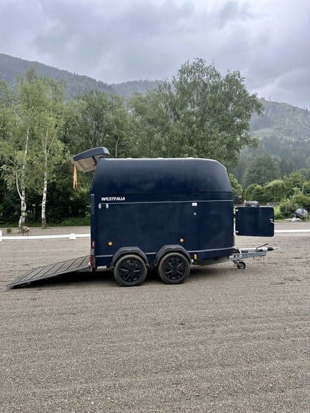 Westfalia Remolque para caballos Westfalia Jupiter de alta gama - Totalmente revisado, NUELO suelo y revisión