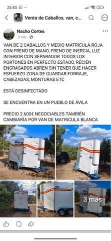 Sin marca VAN DE CABALLOS