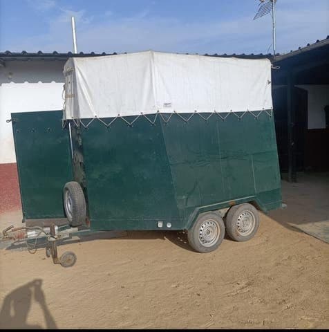 Sin marca Van matricula roja 2 caballos.