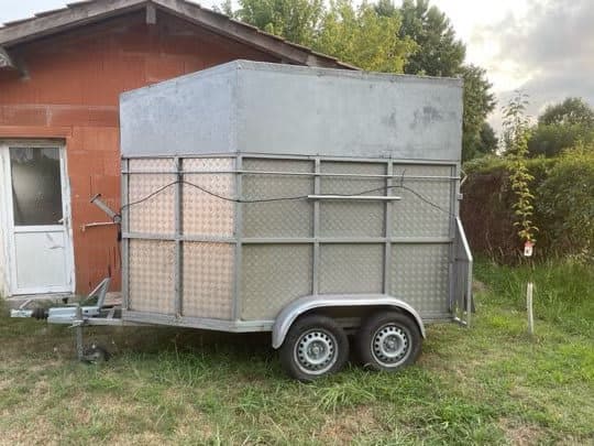 Remolque Caballos Van de ocasión para dos caballos con matrícula blanca